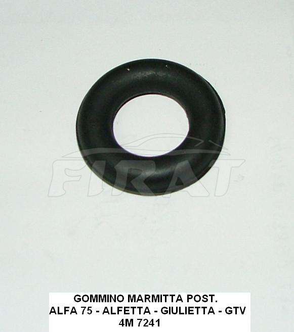 GOMMINO MARMITTA POST. ALFA 75-ALFETTA-GIULIETTA-GTV (7241)